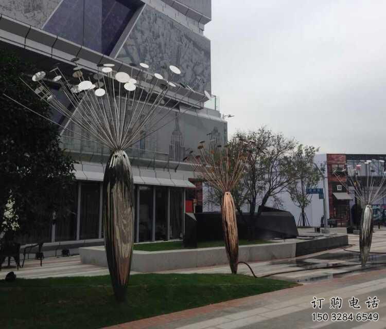 大型蓮藕雕塑廠家 鍛造小品 創(chuàng)意不銹鋼蓮藕雕塑廠