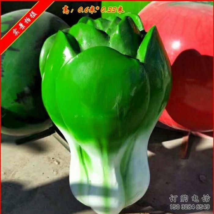 現(xiàn)代白菜雕塑廠(chǎng)家 大型別墅區(qū)擺件 仿真不銹鋼白菜雕塑價(jià)格