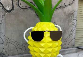 異形菠蘿雕塑廠家 現(xiàn)代小品 廣場(chǎng)菠蘿雕塑定制