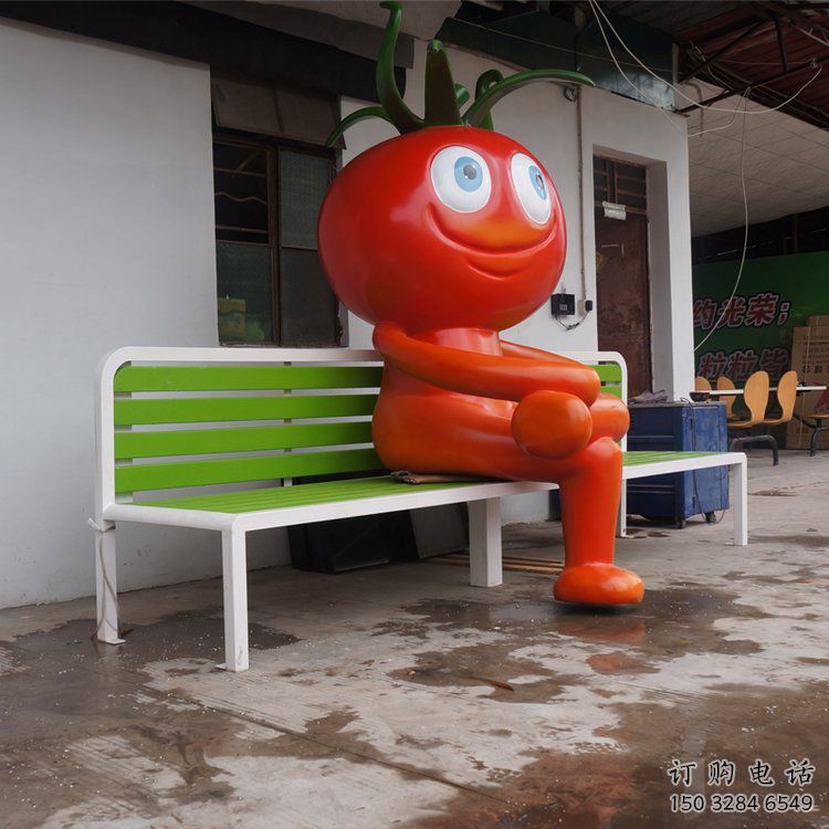 大型番茄雕塑廠家 公園小品 仿真番茄雕塑價(jià)格
