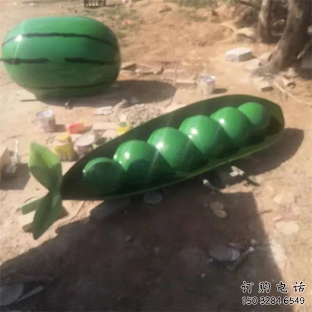 異形豆角雕塑廠家 現(xiàn)代公園小品 廣場豆角雕塑擺件