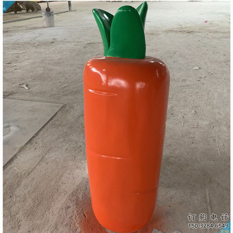 大型胡蘿卜雕塑廠家 彩繪小品 草地胡蘿卜雕塑價(jià)格