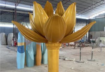 創(chuàng)意紫荊花雕塑廠家 戶(hù)外小品 公園不銹鋼紫荊花雕塑廠