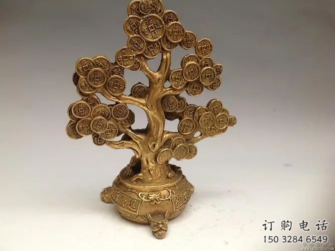 烤漆搖錢樹雕塑廠家 仿真小品 現(xiàn)代搖錢樹雕塑價(jià)格