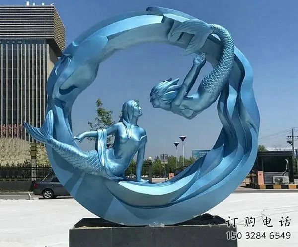 烤漆美人魚雕塑廠家 公園體育小品 大型不銹鋼美人魚雕塑價(jià)格 烤漆美人魚雕塑廠家 公園體育小品 大型不銹鋼美人魚雕塑價(jià)格