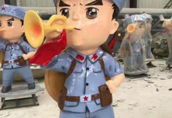 仿真紅軍雕塑廠家 現(xiàn)代擺件 部隊紅軍雕塑生產(chǎn)制作