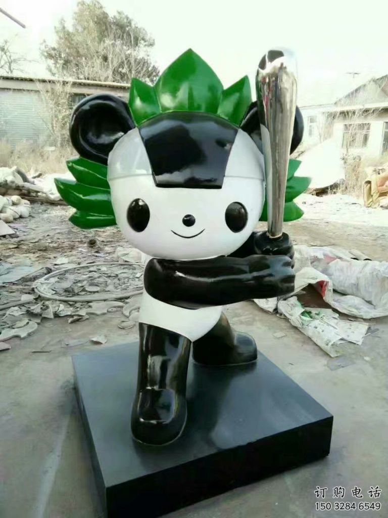仿古福娃雕塑廠家 草地小品 房地產(chǎn)不銹鋼福娃雕塑廠