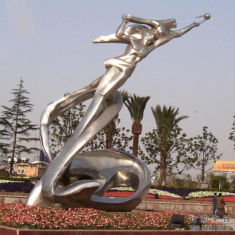 創(chuàng)意少先隊(duì)雕塑廠家  戶外小品 公園不銹鋼少先隊(duì)雕塑廠