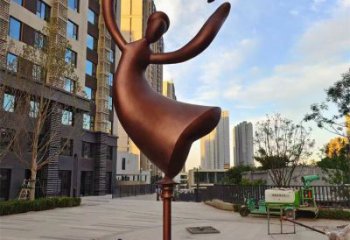 大型舞者雕塑廠家 鍛造小品  廣場不銹鋼舞者雕塑價(jià)格