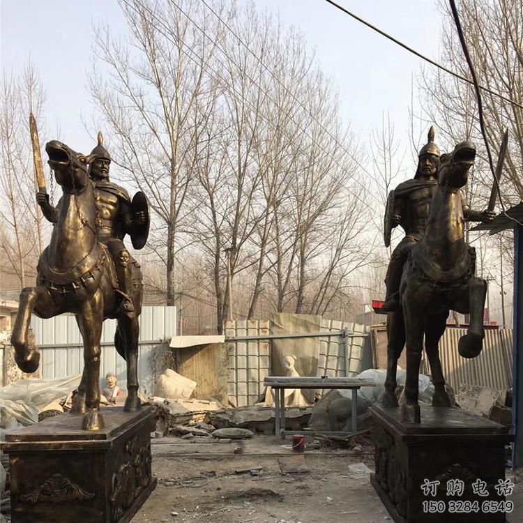 抽象騎士雕塑廠家  公園創(chuàng)意小品  戶外騎士雕塑生產(chǎn)