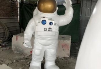 彩繪太空人雕塑廠(chǎng)家  廣場(chǎng)擺件 街頭太空人雕塑廠(chǎng)