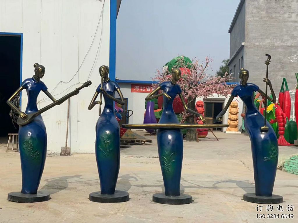 彩繪樂隊(duì)雕塑廠家 公園擺件 街頭樂隊(duì)雕塑廠 彩繪樂隊(duì)雕塑廠家 公園擺件 街頭樂隊(duì)雕塑廠