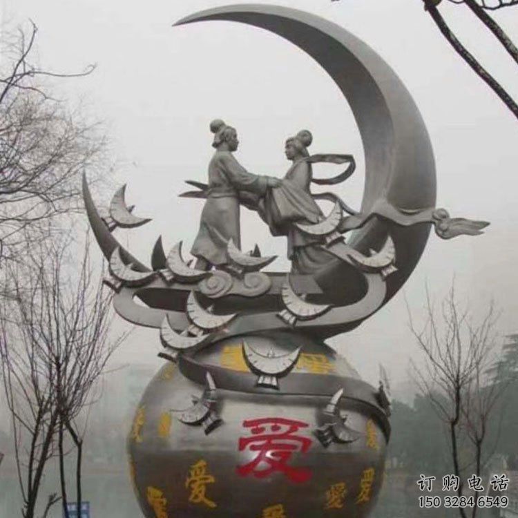 公園愛情雕塑廠家 戶外擺件 大型不銹鋼愛情雕塑 公園愛情雕塑廠家 戶外擺件 大型不銹鋼愛情雕塑