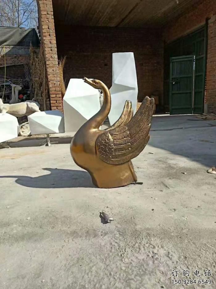 供應水景天鵝雕塑 風景區(qū)幾何雕塑 廣場小品