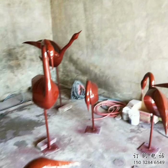 山東庭院鳥類雕塑，動(dòng)物主題，鍍銅工藝