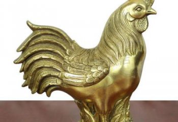 云南操場(chǎng)小雞雕塑，公園主題，鍍銅工藝