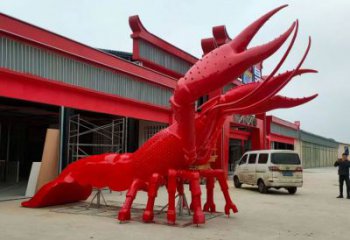 園林龍蝦雕塑生產(chǎn)商 風景區(qū)仿真雕塑 廣場小品