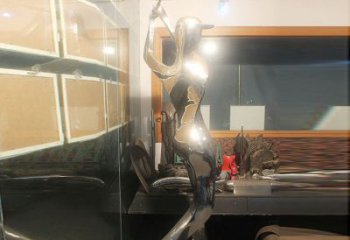 大型景觀雕塑廠家，鍍金歐式雕塑，鍍金工藝