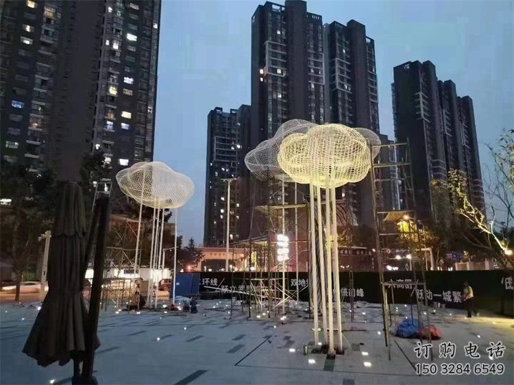鋼管云梯雕塑 異形噴水梯子雕塑 農(nóng)村云朵雕塑效果圖 鋼管云梯雕塑 異形噴水梯子雕塑 農(nóng)村云朵雕塑效果圖