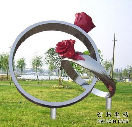 生產(chǎn)拉絲指環(huán)雕塑 鏤空創(chuàng)意戒指環(huán)雕塑 別墅區(qū)戒指環(huán)雕塑 生產(chǎn)拉絲指環(huán)雕塑 鏤空創(chuàng)意戒指環(huán)雕塑 別墅區(qū)戒指環(huán)雕塑