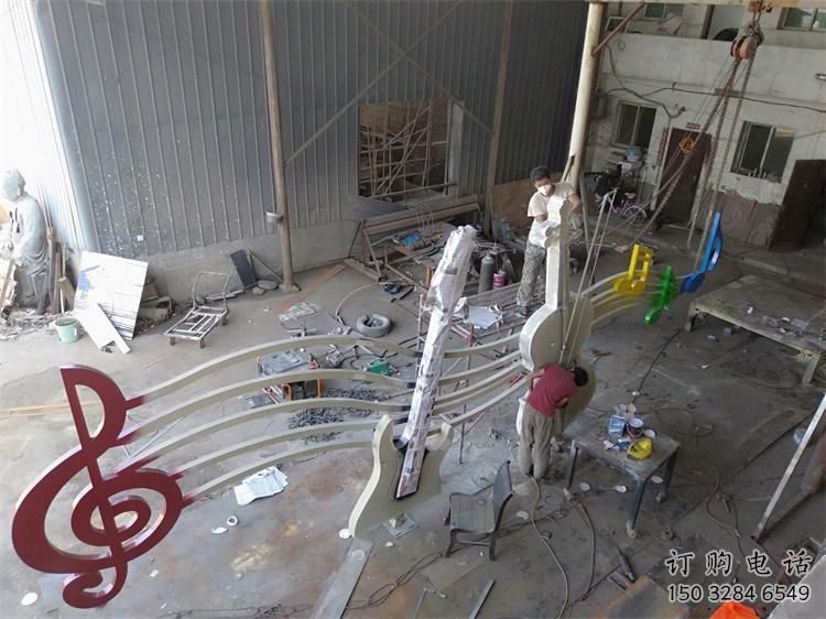 通用住宅小區(qū)音符雕塑 啞光景觀擺件 公園雕塑實(shí)景圖 通用住宅小區(qū)音符雕塑 啞光景觀擺件 公園雕塑實(shí)景圖