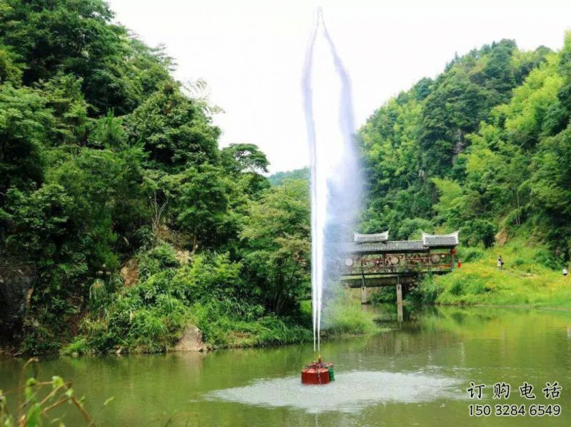 水秀吶喊噴泉雕塑，聲控藝術(shù)結(jié)構(gòu)配置