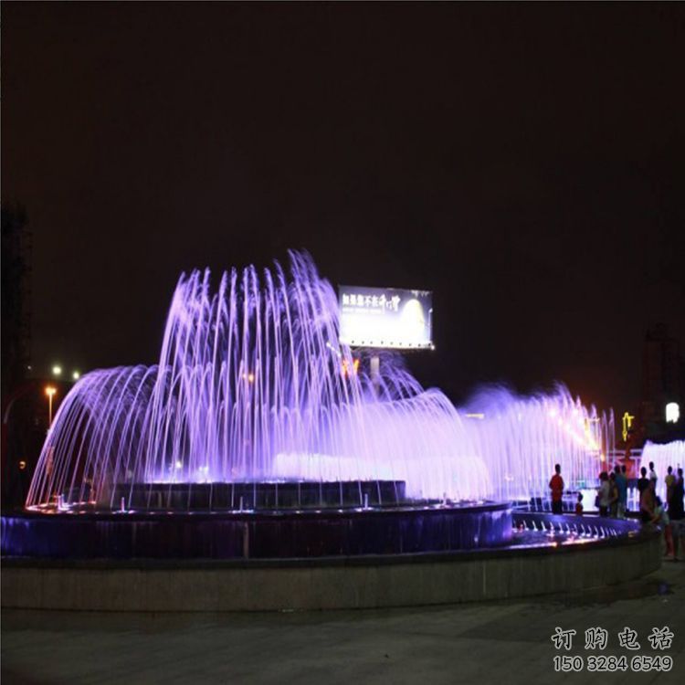 生產(chǎn)噴泉雕塑，燈光數(shù)控效果，公園噴泉雕塑廠