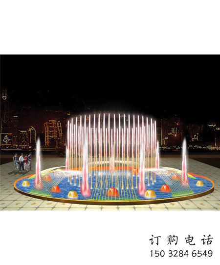 水簾搖擺噴泉雕塑，循環(huán)噴水模式噴泉雕塑公司