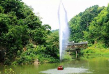 水秀吶喊噴泉雕塑，聲控藝術(shù)結(jié)構(gòu)配置