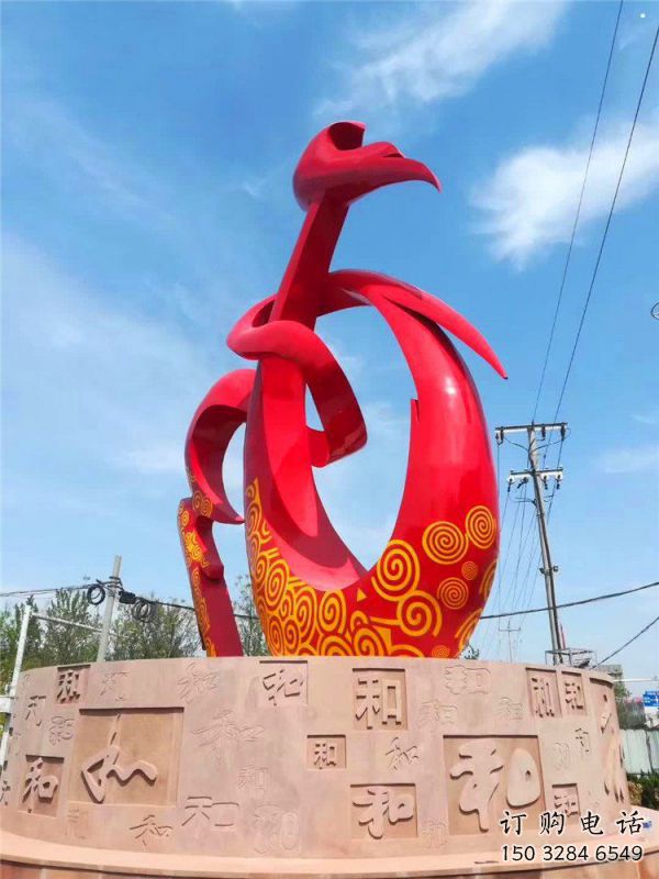 和字雕塑制造，歐式風(fēng)格，不銹鋼和字雕塑創(chuàng)意廠家