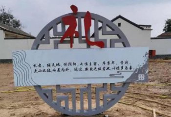 戶外廉政雕塑廠家，黨建文化題材，宣傳標(biāo)識(shí)雕塑