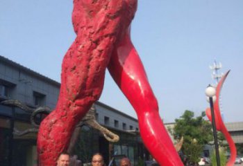 花園人字雕塑制造商，標(biāo)識(shí)雕塑，不銹鋼人字雕塑優(yōu)選廠家