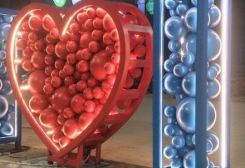 房地產(chǎn)Love雕塑精品，標(biāo)識(shí)雕塑，不銹鋼Love雕塑廠家供給