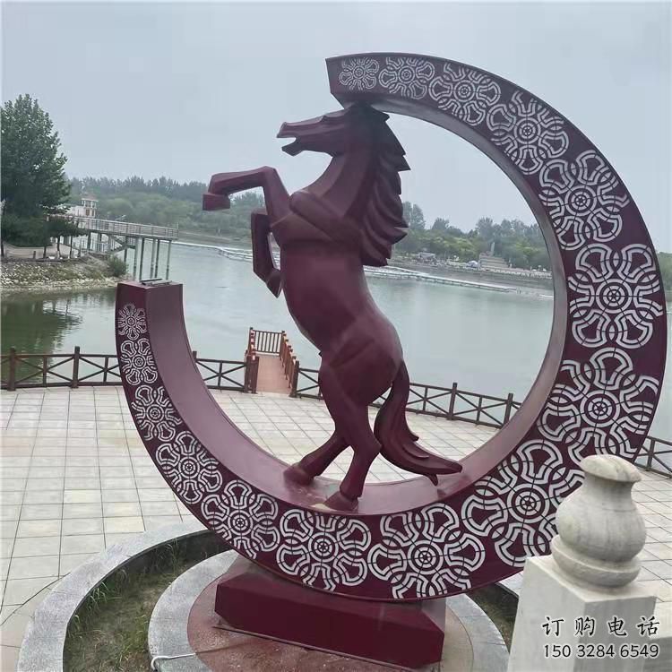 宣傳主題雕塑廠家，藝術(shù)形象標(biāo)識，地標(biāo)美陳雕塑
