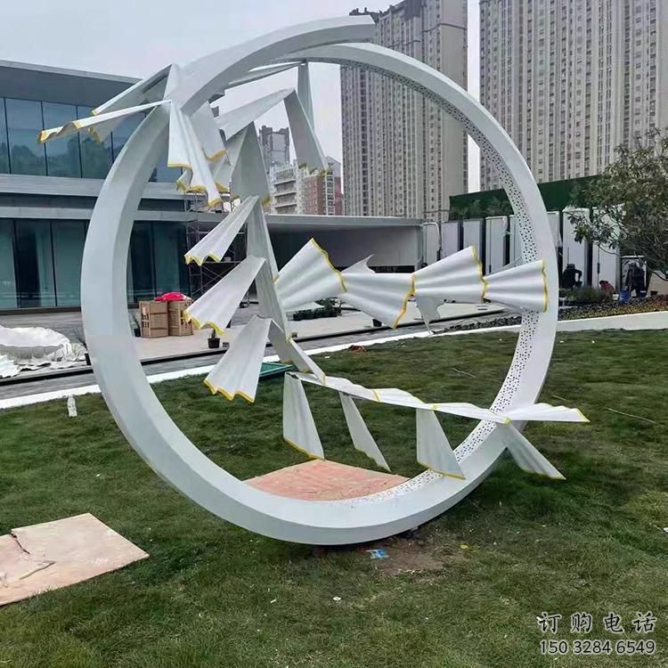 宣傳主題雕塑廠家制作，藝術(shù)形象標(biāo)識(shí)，地標(biāo)美陳雕塑