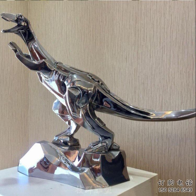 景觀恐龍雕塑通用，街景小品，鏡面恐龍雕塑制造