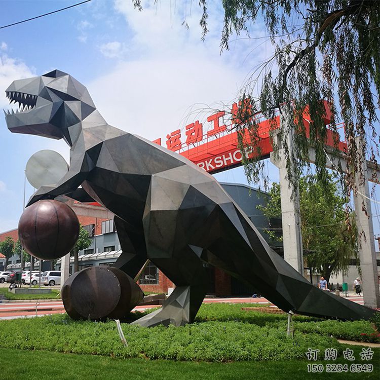 景區(qū)恐龍雕塑供給，動物雕塑，烤漆恐龍雕塑供求
