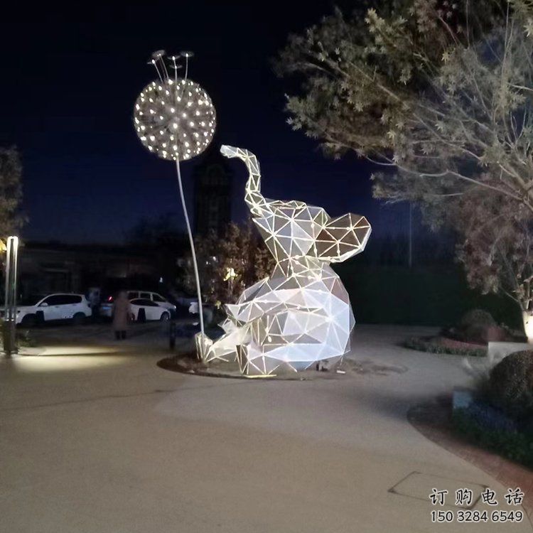 大象雕塑提供，多彩藝術(shù)，中式烤漆大象雕塑通用