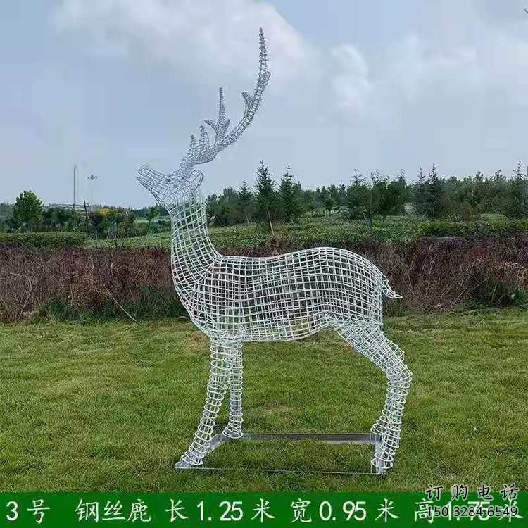 廣場梅花鹿雕塑供求，露天雕塑，燈光梅花鹿雕塑標(biāo)準(zhǔn)