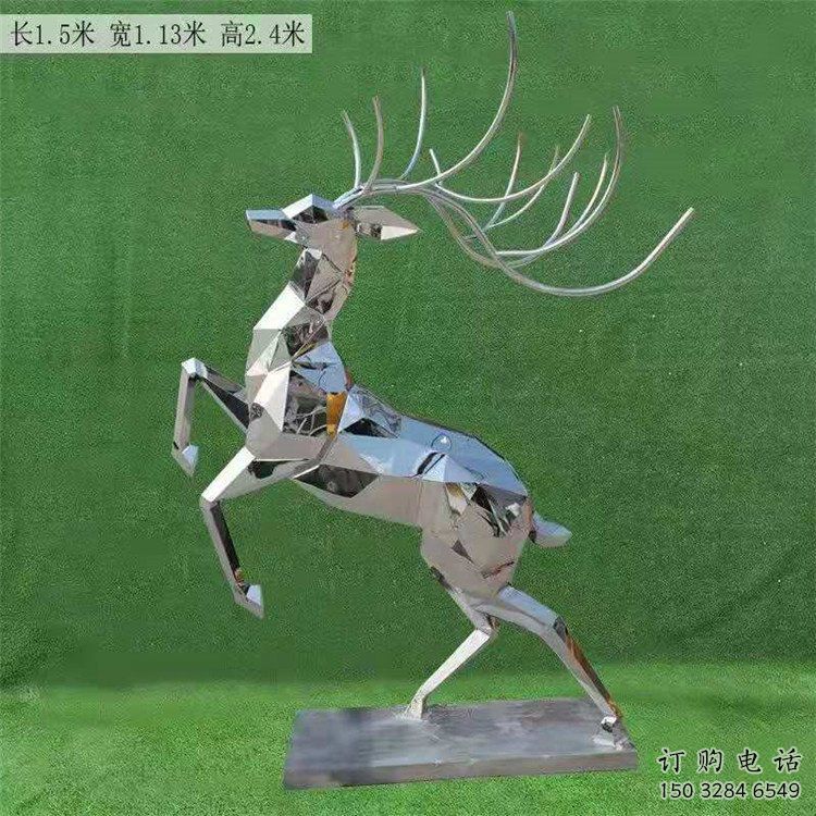 景觀小鹿雕塑選定，園林裝飾，大型切面小鹿雕塑公司