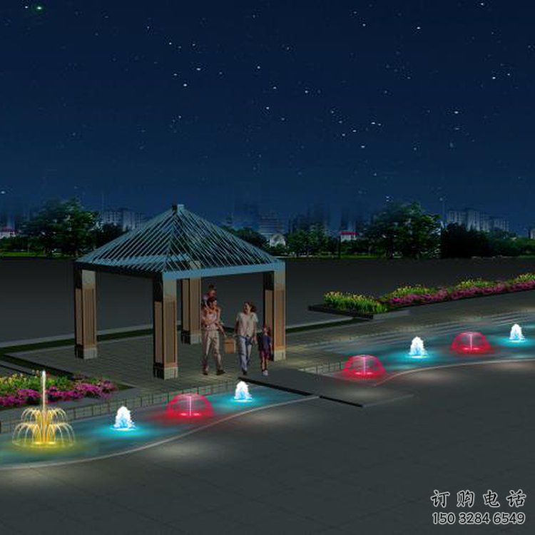 人工湖花樣音樂噴泉雕塑 人工湖花樣音樂噴泉雕塑