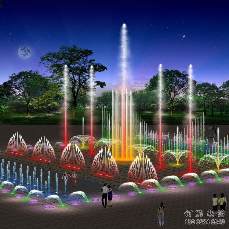 智能數(shù)碼音樂(lè)噴泉體系 智能數(shù)碼音樂(lè)噴泉體系
