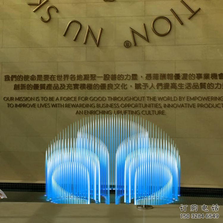 矩陣結(jié)合電影噴泉雕塑 矩陣結(jié)合電影噴泉雕塑