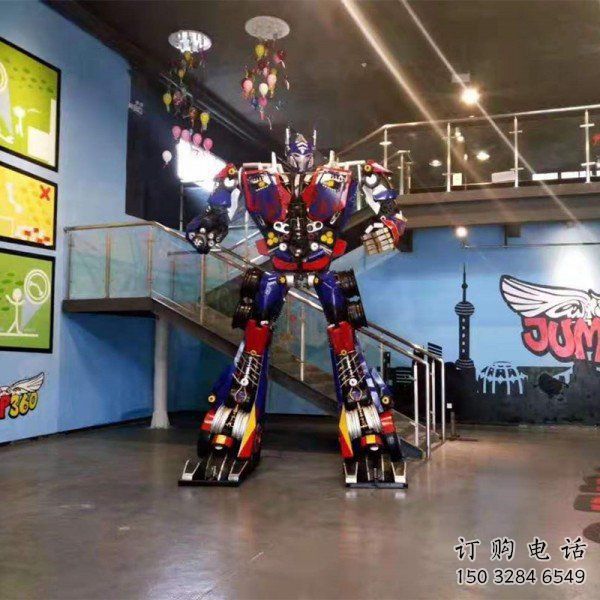 創(chuàng)意機(jī)器人雕塑