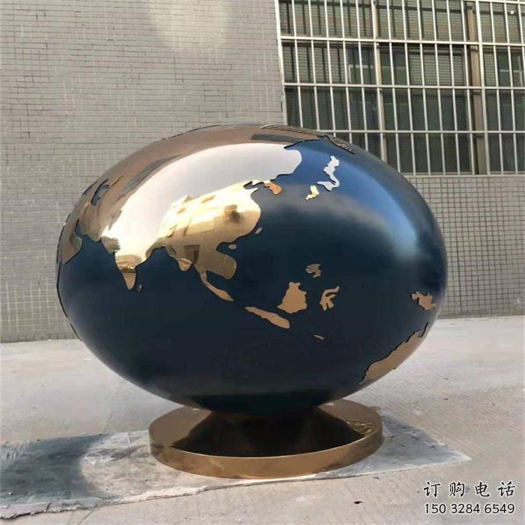 地球雕塑特供，藝術(shù)雕塑，不銹鋼地球雕塑廠家優(yōu)選