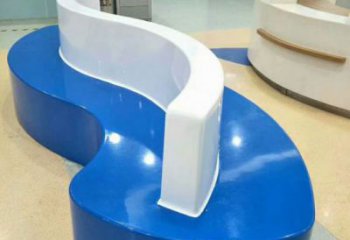 坐凳雕塑，幾何造型，幾何坐凳雕塑制作