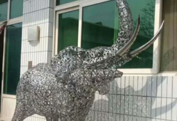 大象雕塑通用，街頭雕塑，鏤空大象雕塑標(biāo)準(zhǔn)