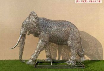大象雕塑選定，景觀雕塑，景觀鏤空大象雕塑生產(chǎn)商