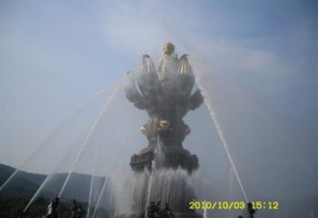 水景變頻噴泉雕塑，水景噴泉雕塑預定