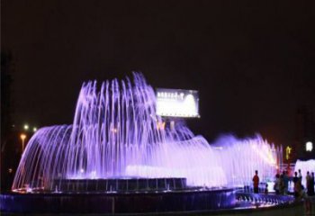 程控波光噴泉雕塑，噴泉雕塑公司